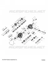 DRIVE TRAIN, PRINCIPALE SCATOLA INGRANAGGI INTERNALS