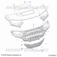 CAPPUCCIO AND FRONT FASCIA