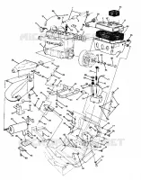 MONTAGGIO DEL MOTORE 650 RXL (4919531953013A)