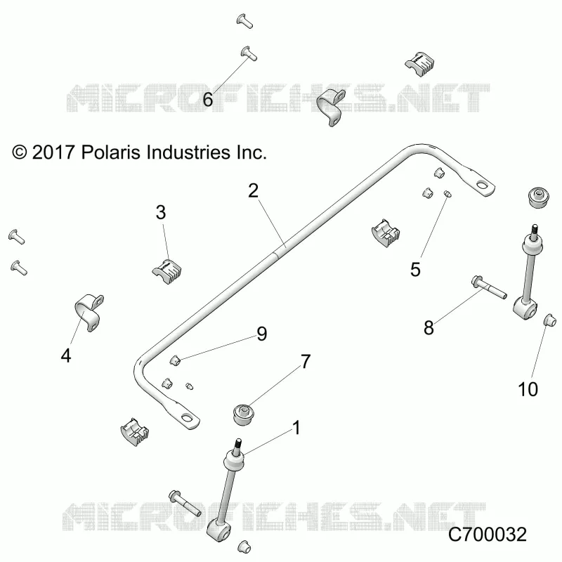 SOSPENSIONI ANTERIORI STABILIZER BAR- R20RRE99AA/AF/AP/AX (C700032)