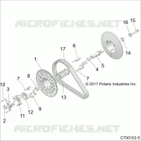 TRASMISSIONE, SECONDARY CLUTCH