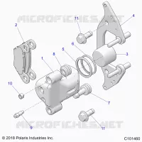 FRENO ANTERIORE CALIPER