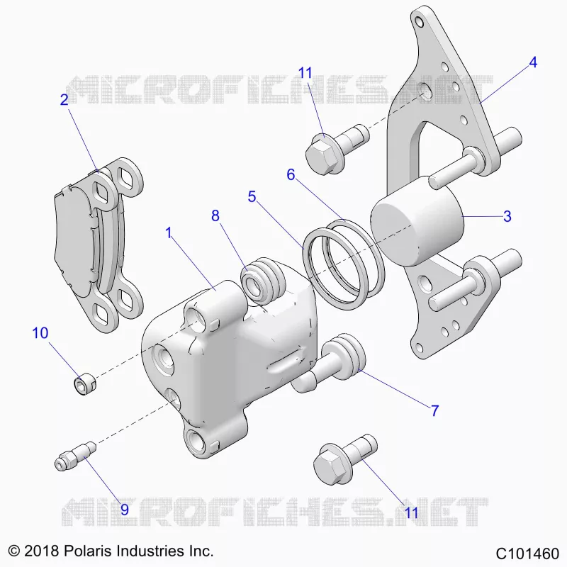 FRENO ANTERIORE CALIPER