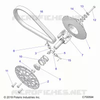 TRASMISSIONE, SECONDARY CLUTCH