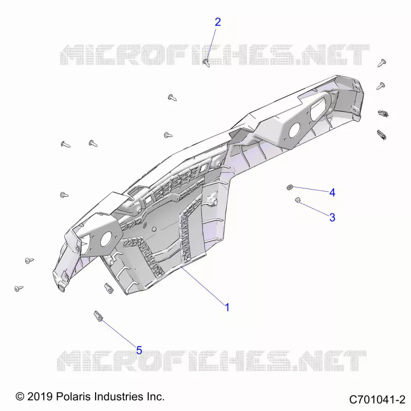 CARROZZERIA POSTERIORE BUMPER