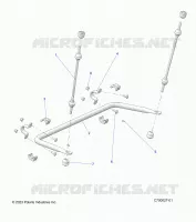 SUSPENSION, REAR BARRA DI STABILIZZAZIONE