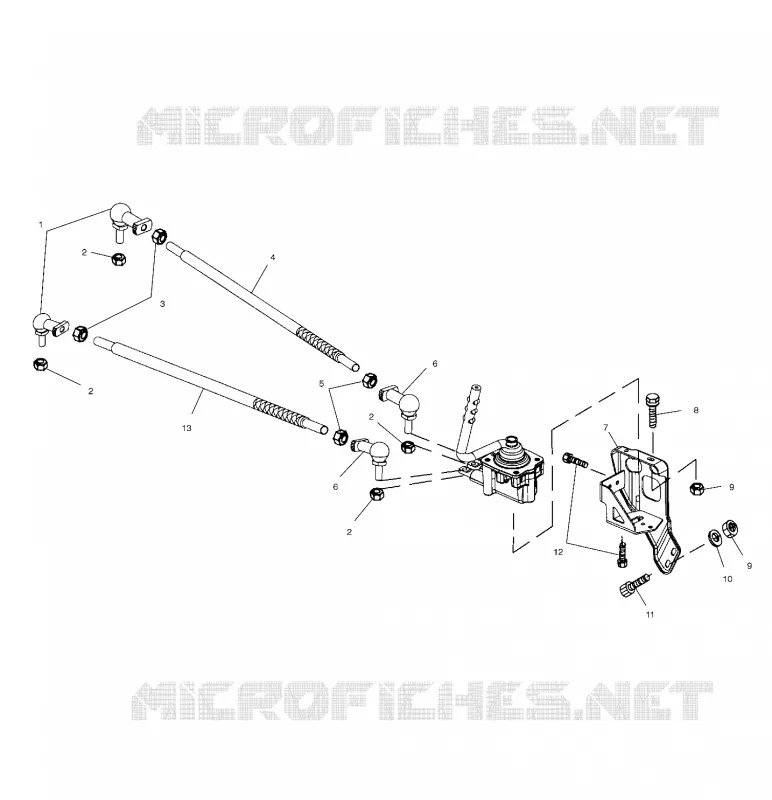 SCATOLA DEGLI INGRANAGGI SELECTOR MOUNTING