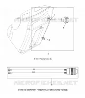 OPZIONI, PLUG KIT and HAZARD SWITCH