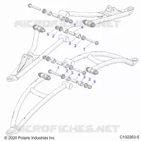 SOSPENSIONI ANTERIORI A-ARMS MOUNTING