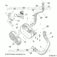 DRIVE TRAIN, COPERCHIO FRIZIONE AND DUCTING