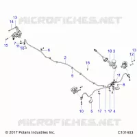 LINEE FRENO AND MASTER CYLINDER