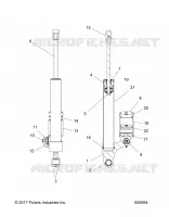 SUSPENSION, AMMORTIZZATORE POSTERIORE TRACK (ADVENTURE, XC)