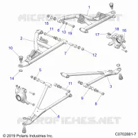SOSPENSIONI ANTERIORI CONTROL ARMS