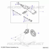 BRAKES, PINZA FRENO POSTERIORE