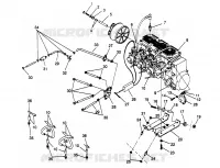 MONTAGGIO DEL MOTORE 600 XCR 0961676 and EUROPEAN 600 XCR E961676 (4932123212C001)