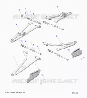 SOSPENSIONI ANTERIORI CONTROL ARMS