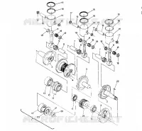 PISTONE AND ALBERO MOTORE 650 (4914131413030A)