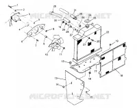 SISTEMA DI RAFFREDDAMENTO 2x4 400L W957540 (4930093009A010)