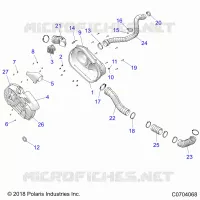TRASMISSIONE, CLUTCH COVER AND DUCTING