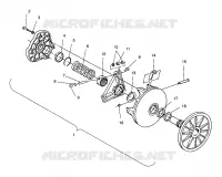 TRASMISSIONE FRIZIONE ASSEMBLY XLT 0940767, XLT SP 0940667   XLT SKS 0940567 (4925022502025A)