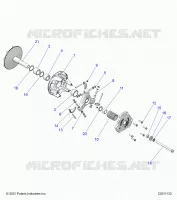 TRASMISSIONE, PRIMARY CLUTCH
