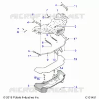 RACK ANTERIORE