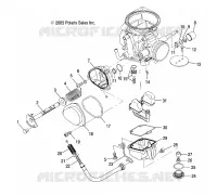 MOTORE, CARBURATORE, LOWER