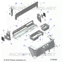 CARROZZERIA POSTERIORE CLOSEOFF, AND FENDERS
