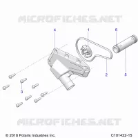 MOTORE, WATERPUMP IMPELLER AND COVER