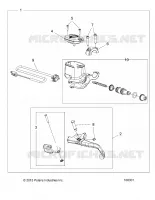 FRENO ANTERIORE BRAKE LEVER AND MASTER CYLINDER