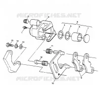 FRONT FRENO Magnum 2X4 W967544 (4936033603B004)