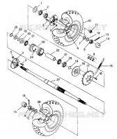 TRAZIONE POSTERIORE 6X6 400L