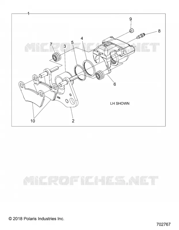 BRAKES, PINZA FRENO ANTERIORE
