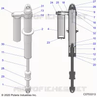 SOSPENSIONE POSTERIORE SHOCK INTERNALS