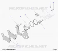 BRAKES, PINZA FRENO ANTERIORE