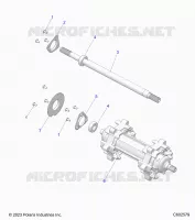 DRIVE TRAIN, JACKSHAFT AND ALBERO DI TRASMISSIONE