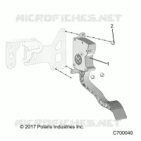 ENGINE, ACCELERATORE PEDALE