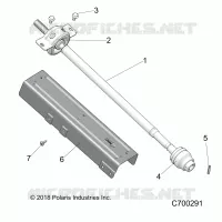 DRIVE TRAIN, FRONT PROP ALBERO