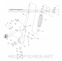 SUSPENSION, ANTERIORE MONTANTE