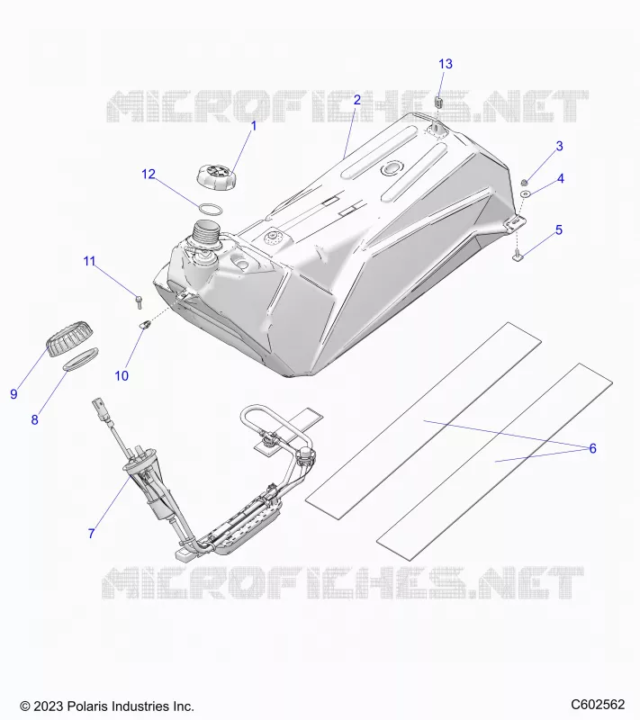 SISTEMA DI ALIMENTAZIONE CARBURANTE, FUEL TANK AND PUMP