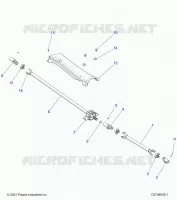 TRASMISSIONE, FRONT PROP SHAFT