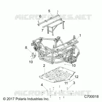CHASSIS, TELAIO PRINCIPALE AND SKID PLATES