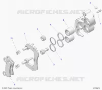 BRAKES, PINZA POSTERIORE