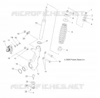 SUSPENSION, ANTERIORE MONTANTE