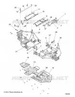 CHASSIS, TELAIO PRINCIPALE AND SKID PLATE