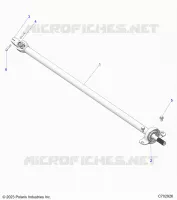 TRASMISSIONE, REAR PROP SHAFT