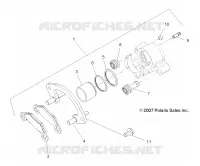 FRENO POSTERIORE CALIPER