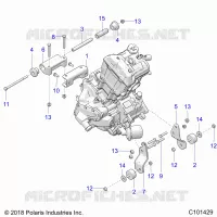 MOTORE, MOUNTING & LONG BLOCK