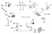 INTERRUTTORI, HARNESS and INDICATORS