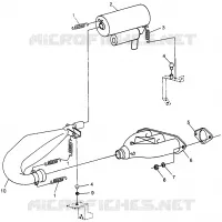 IMPIANTO DI SCARICO XLT LTD SP 0973776 (4940074007C002)